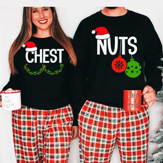 ChestNuts Couples Sweatshirt Set