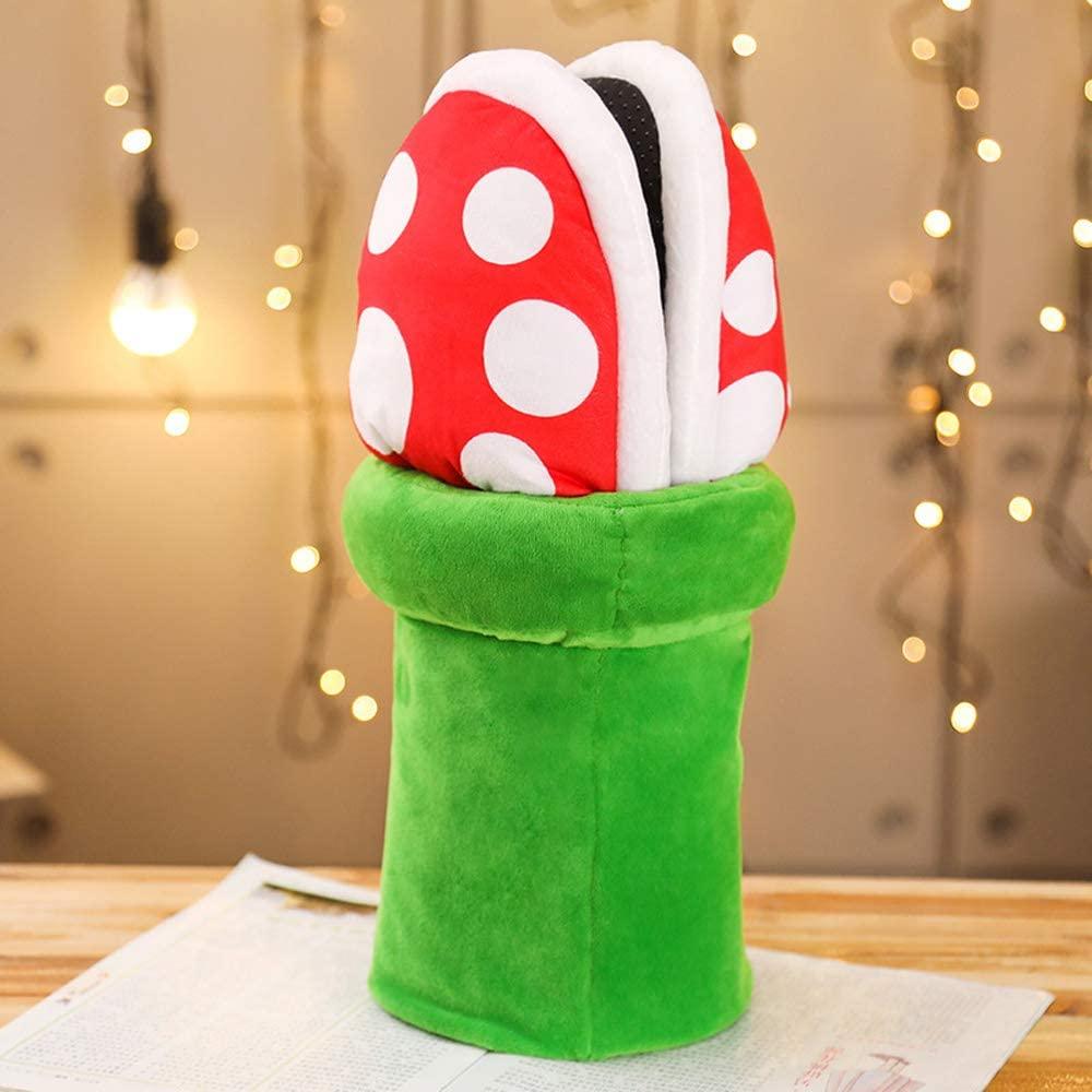 Piranha Plant Slippers & Pipe Holder