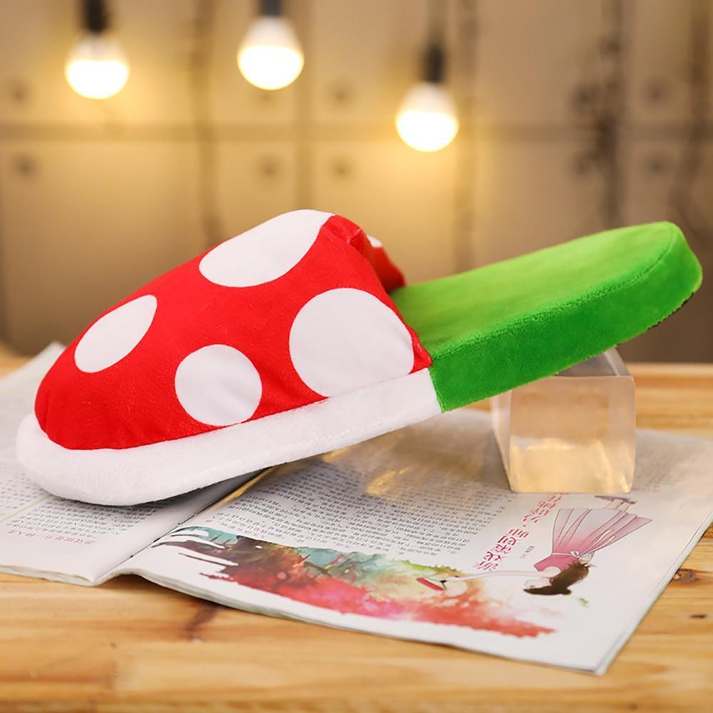 Piranha Plant Slippers & Pipe Holder