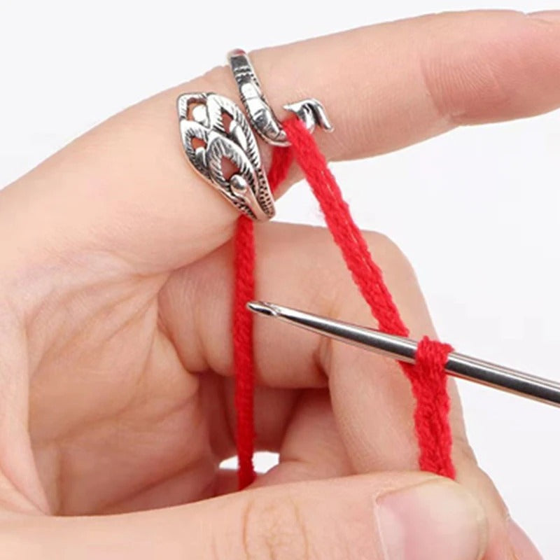 Crochet Thread Loop Ring