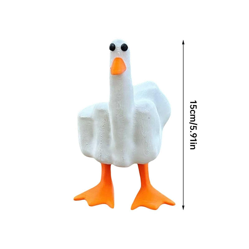 Middle Finger Duck