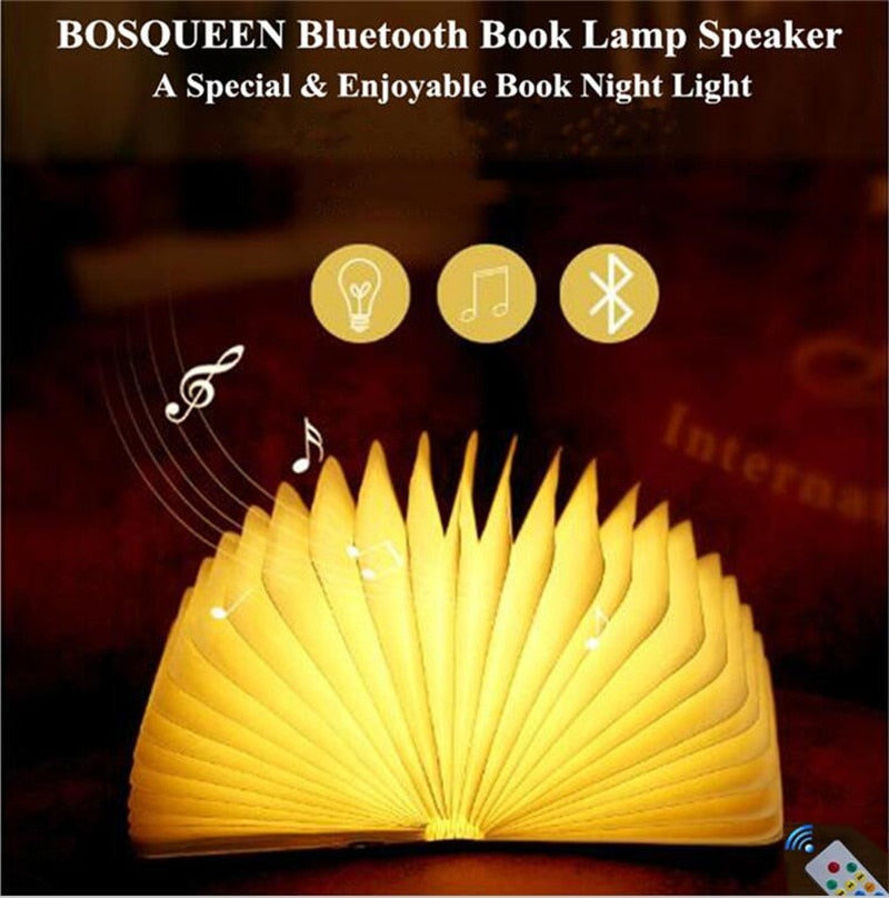 Foldable Book Lamp